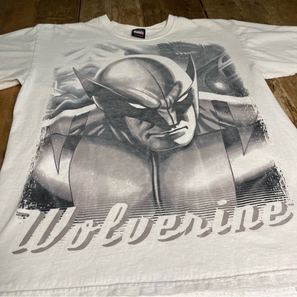 Marvel Mad Engine Wolverine T-Shirt Front AOP All Over Print - Picture 2 of 5